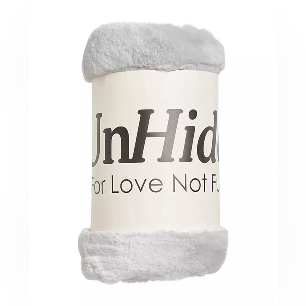 Unhide Lil’ Marsh blanket - Small - Silver